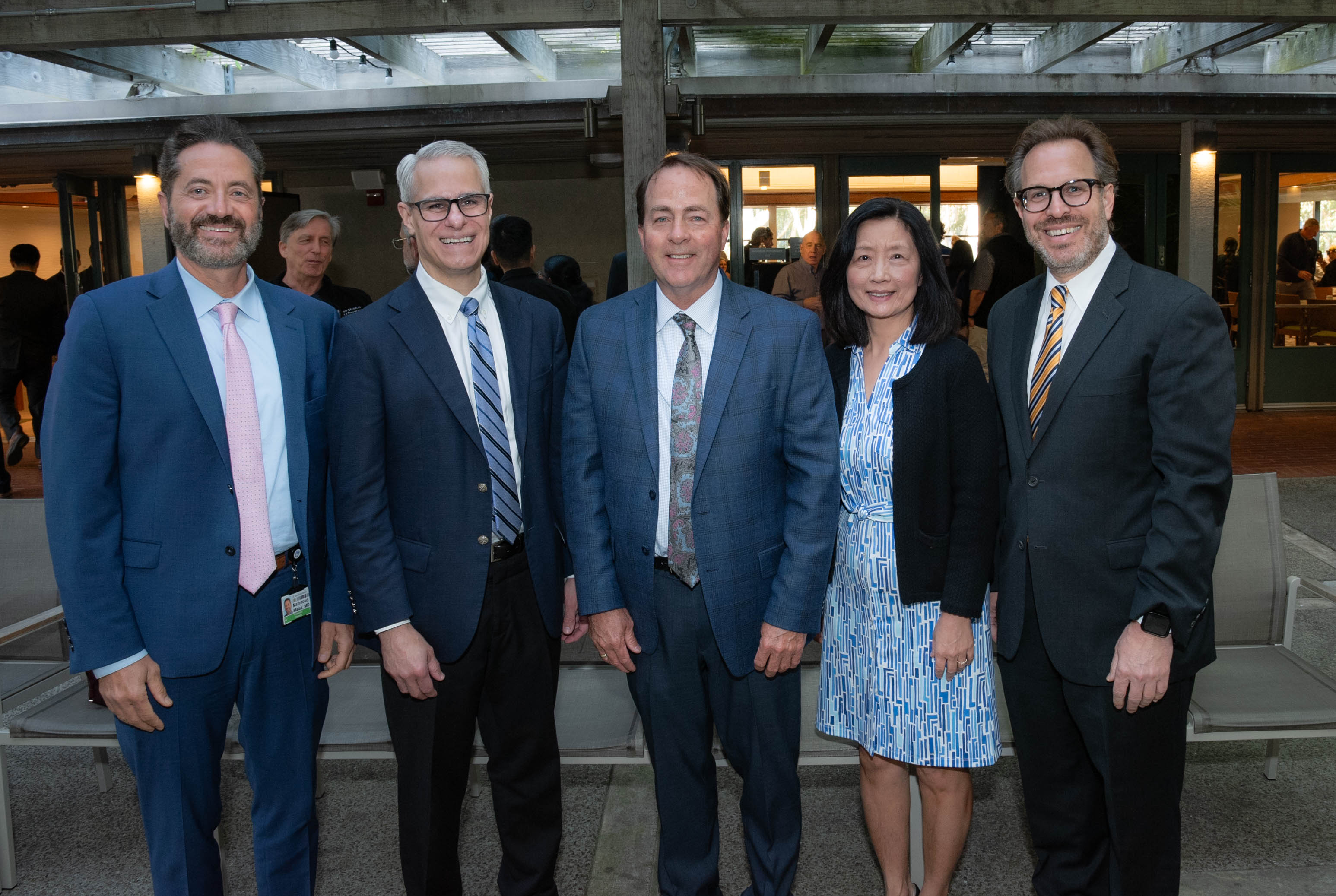 (From Left) Mahmoud Malas, Scott A. LeMaire, Bryan Clary, Yuan Chen, Jason Sicklick
